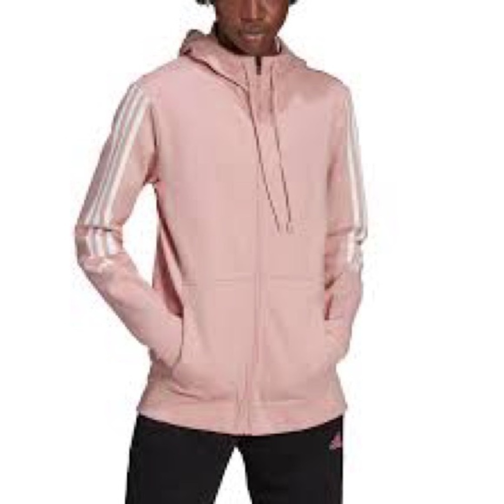 Adidas Women's Rose Hooded Jacket - Picture 2 of 8